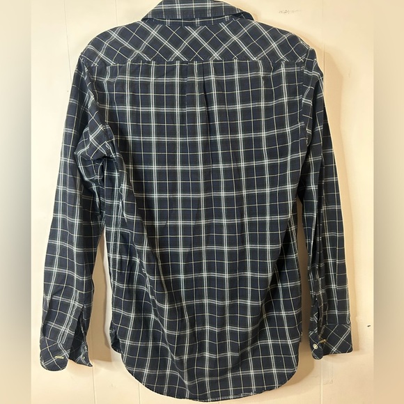 Talula, size xsmall boyfriend fit button up long sleeve plaid shirt 100% cotton - Picture 8 of 8